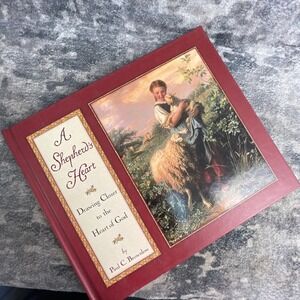 A‎ Shepherd's Heart Paul C Brownlow 1997 Illustrated Religious Art Hardcover